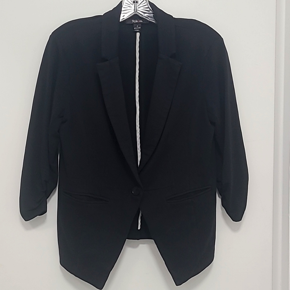 Style & Co Black Blazer